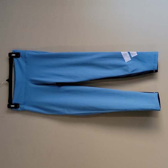 Adidas Circuit Hazy Blue Crew Leggings M - Picture 2 of 11